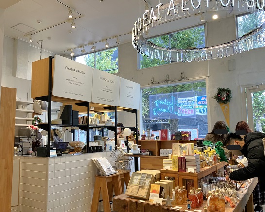【東京中目黒】白くて可愛い北欧風建物にあるスヌーピーのカフェ！PEANUTS Cafe 